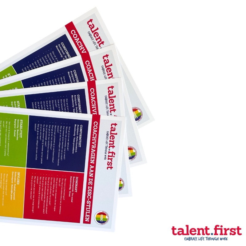 DISC-stappenplan (10 stuks)